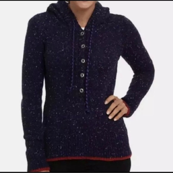 Patagonia Ranchito Hooded Wool Sweater - Picture 2 of 9